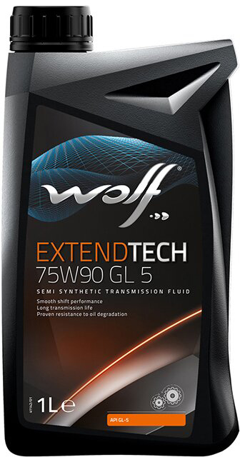 Олива трансмісійна WOLF ExtendTech 75W-90 GL-5 1 л (8303302)